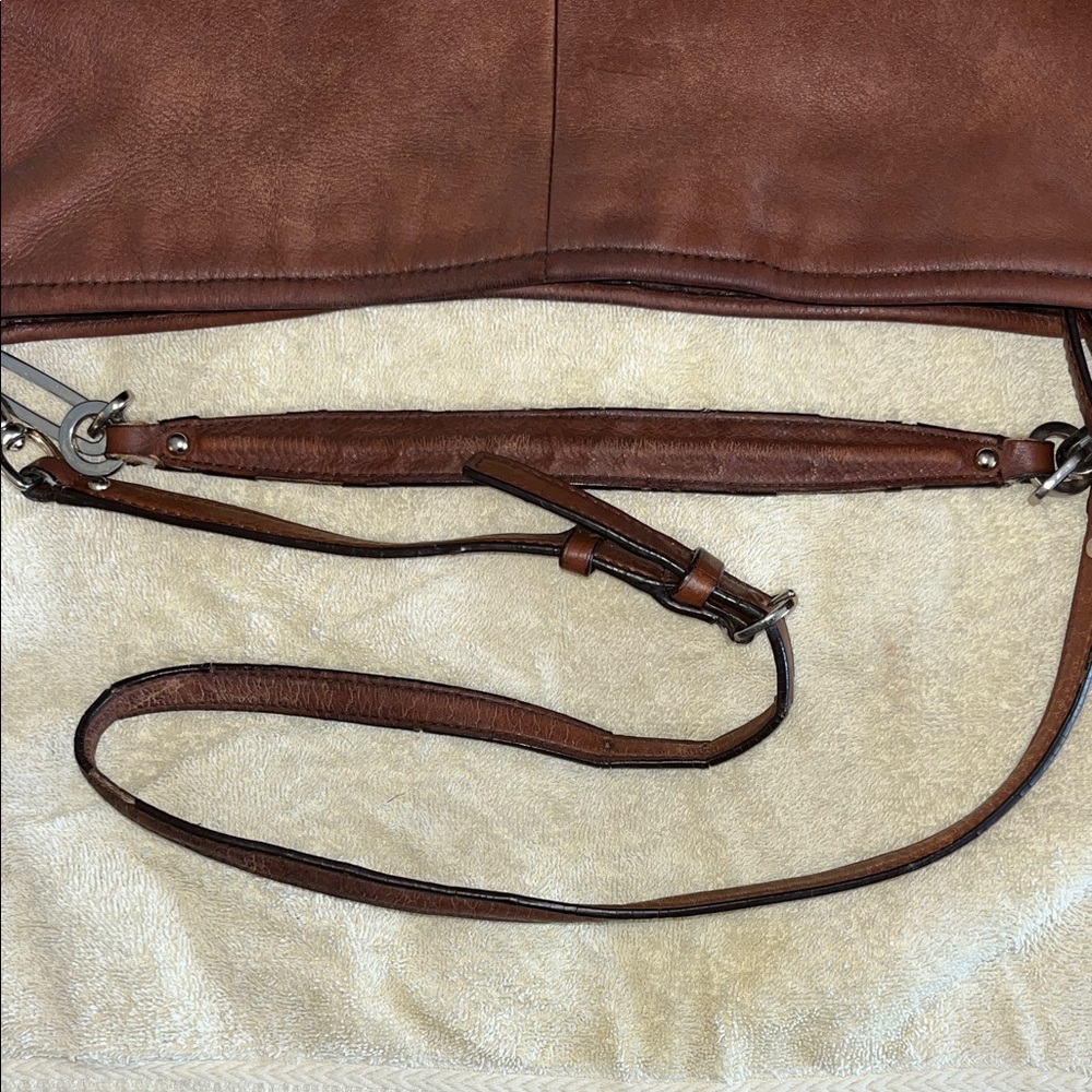 Coach‎ Madison Hobo Large Brown Leather Hobo Shoulder Tote Bag  No. K1360-27858 - Picture 10 of 12